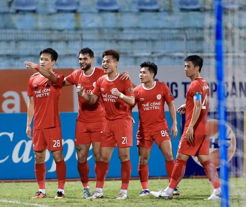 Hoàng Đức tỏa sáng, Thể Công-Viettel thắng thuyết phục Hà Nội FC 